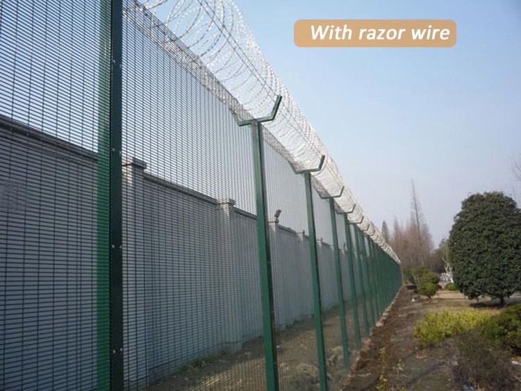 corromesh 358 security fence clear vu view mesh fencing on sale