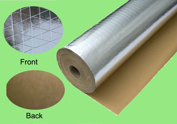 aluminum foil laminated kraft paper for heat insulation