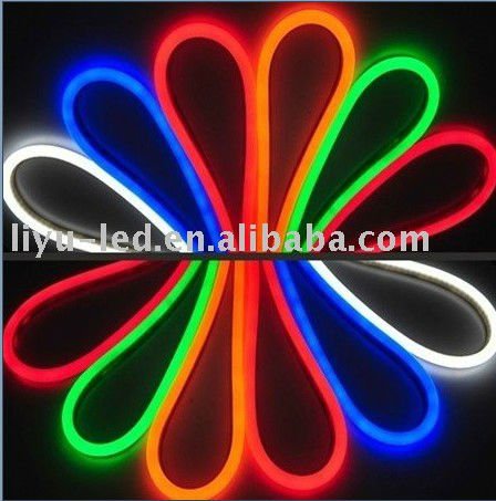 Custom waterproof flexible color changing led neon rope light,color changing led christmas lights