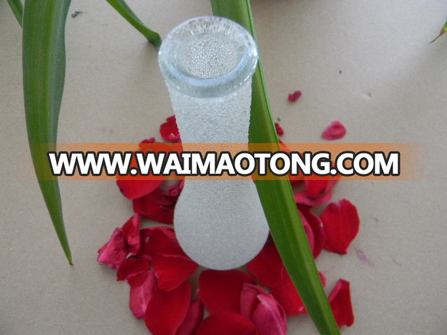 100ml cheap small glass bottles for reed diffuser with beads for home decoration for sale