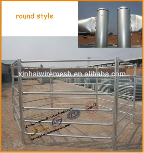 Wholesale Galvanized Used Horse Panel / Portable Horse Stall / Flexible Horse Fence