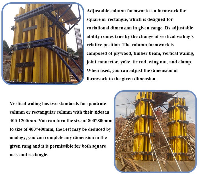 Professional Formwork Company Slab Column Formwork Shuttering