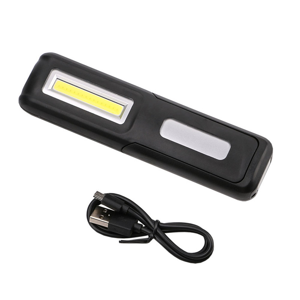 COB LED Work Light with Magnetic Base and Hanging Hook Portable Handheld Rechargeable work light