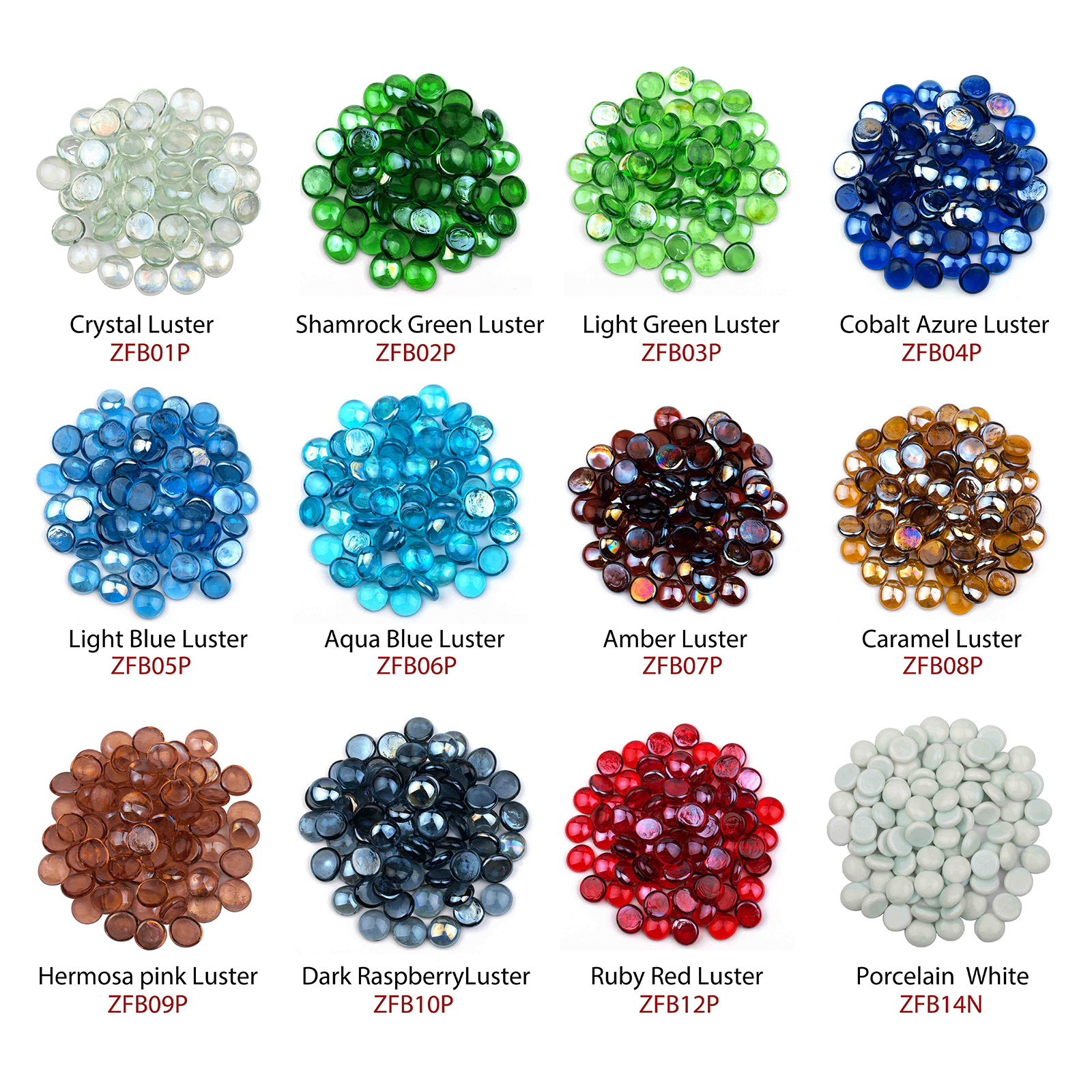 flat back glass bead for fire pit  flat glass marbles gems