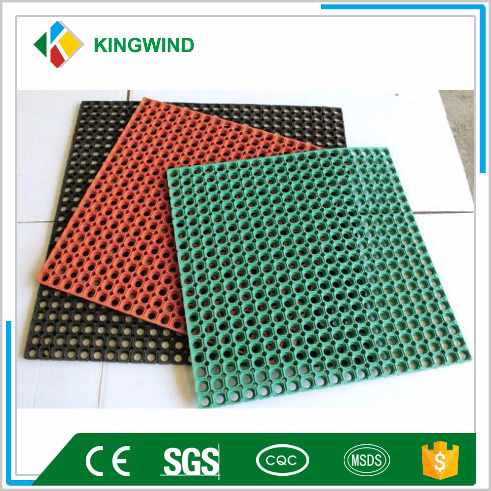 Anti-Fatigue Floor Interlocking Rubber Floor Chef's Nitrile Rubber Anti-Slip Rubber Mats