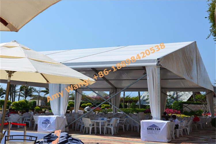 Outdoor 10x40m Low Price Large Wedding Tent with Roof Lining