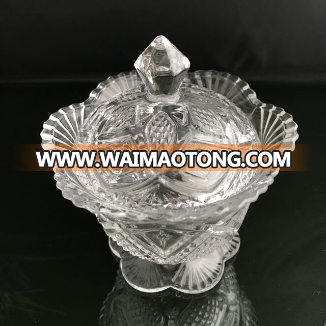 Vase shape crystal candy jar small thing box