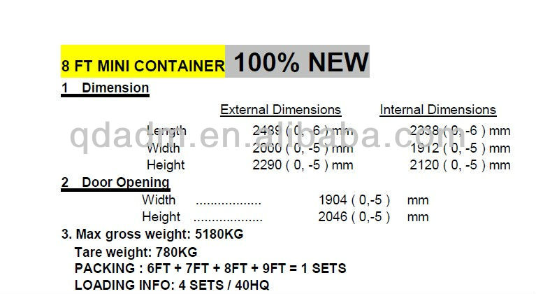 Mobile Mini Container;open tops;open sides;bulk container;extra large container;car carriers