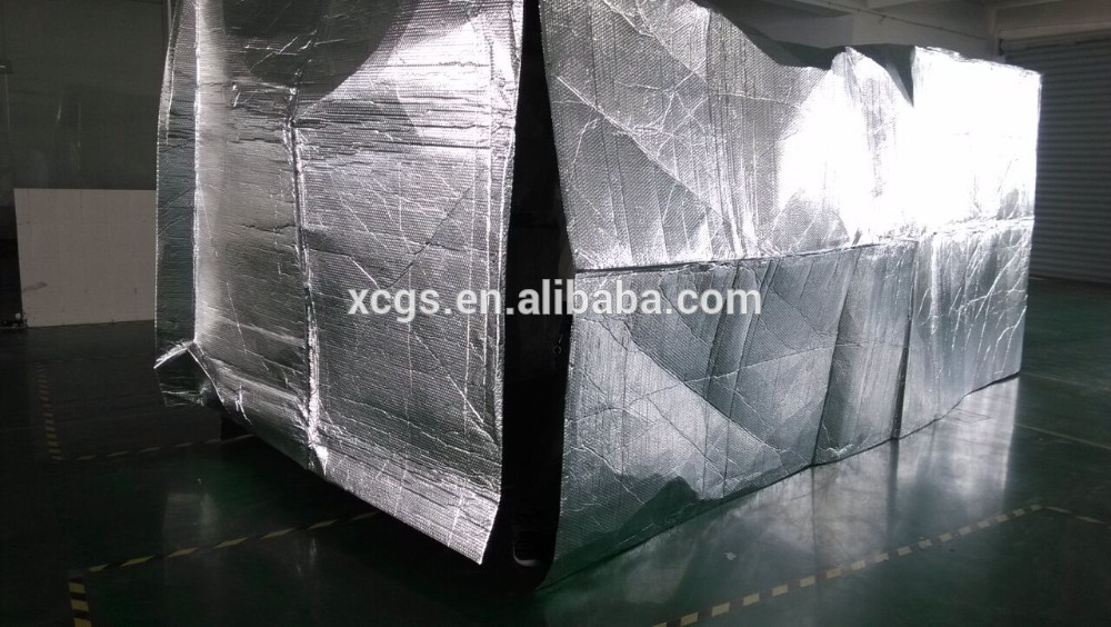 Wholesale Box Liners Bubble Insulated Aluminum Foil Thermal Bag/Anti-heat Cooler Bags