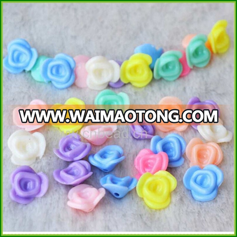 Yiwu landy jewelry factory fashion pastel DIY kids craft jewelry accessory