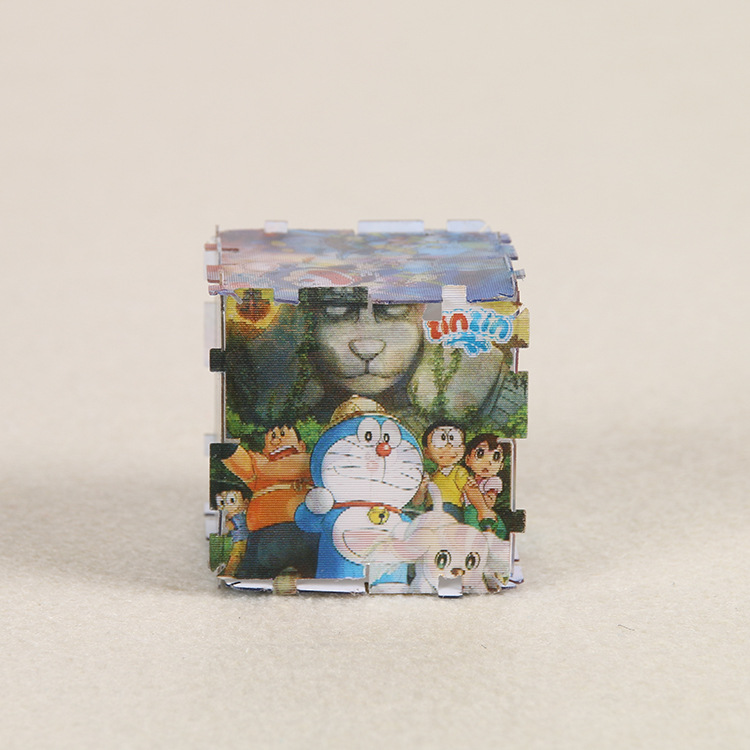 Assemble Cube Toy 3D Plastic Jigsaw Puzzle