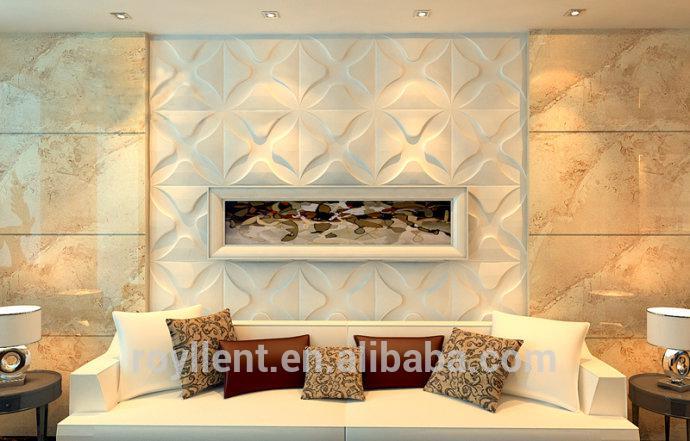 PVC 3D wall panels