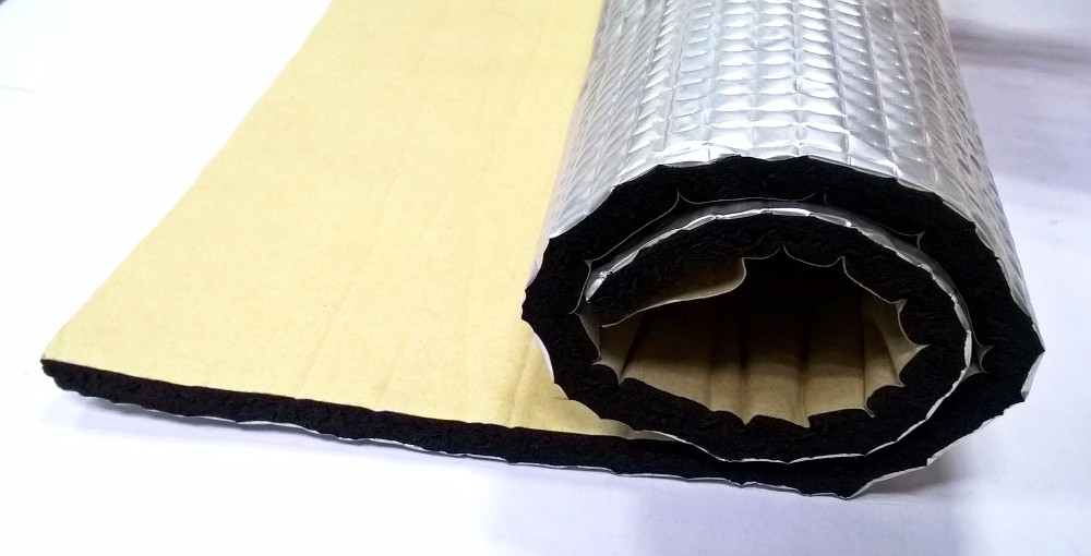 automotive engine firewall, headliner sound and heat insulation material