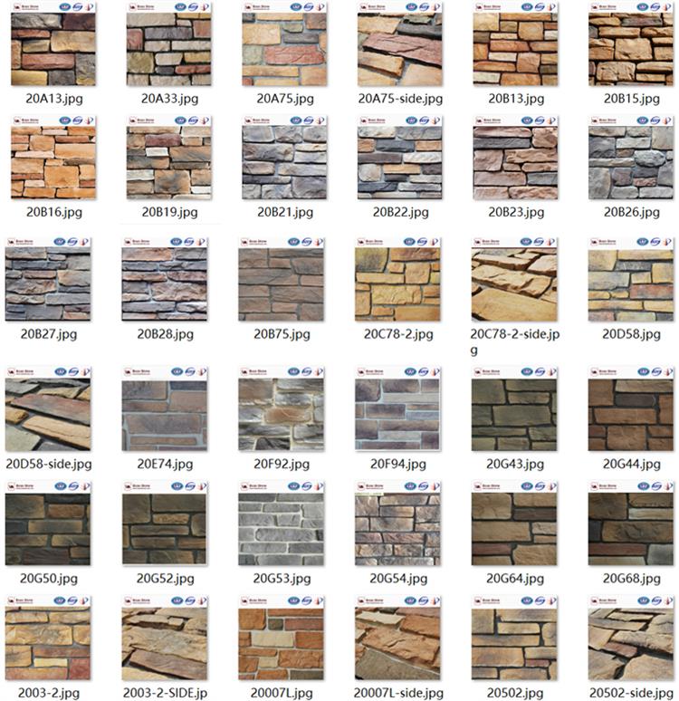 Hot sale factory direct price faux stone panels faux stone facade slabs siding