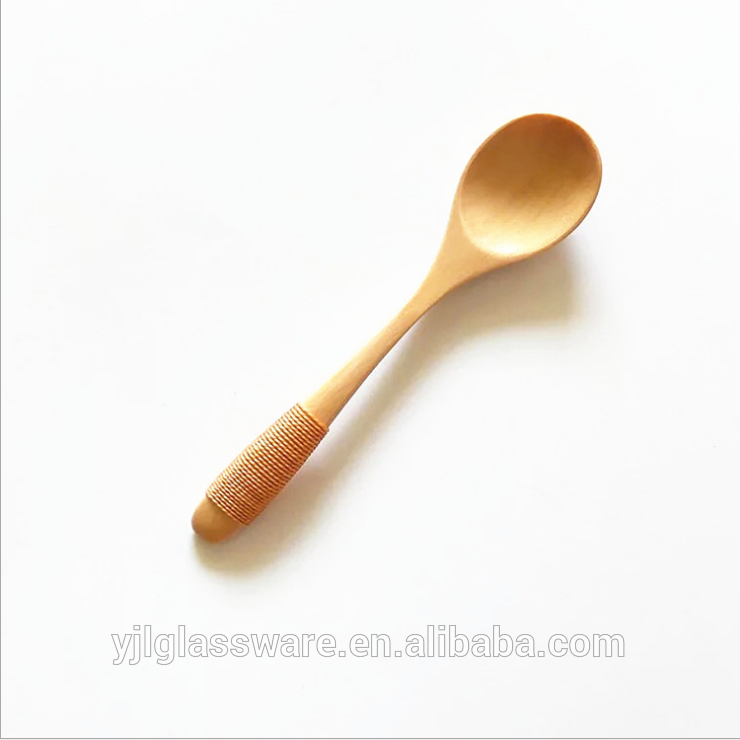 2018 new design high end wholesale price spoon wooden