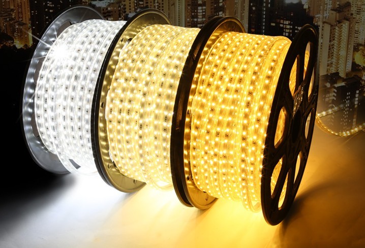 dmx512 5050 RGB full color led strip flashing RGB individually addressable led strip