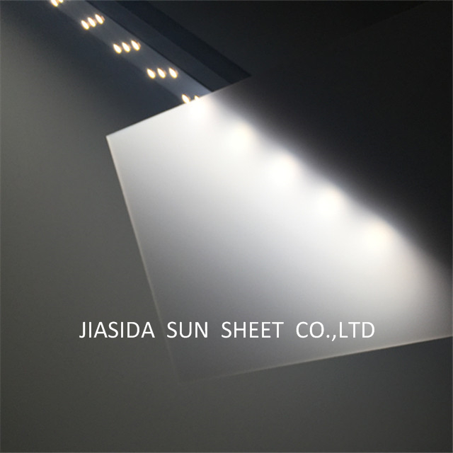 JIASIDA light diffuser polycarbonate,polycarbonate light diffusion sheet,pc light diffuser sheet