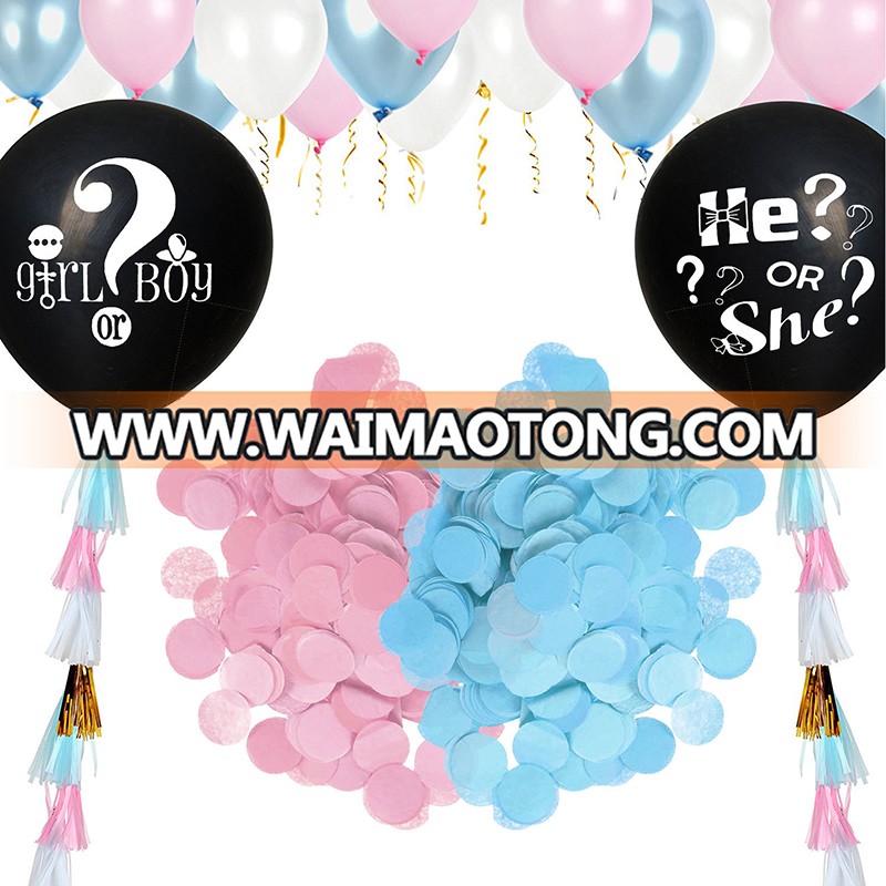 New Arrival Girl and Boy Baby Shower Party Favor Ideal  Gender Reveal Confetti