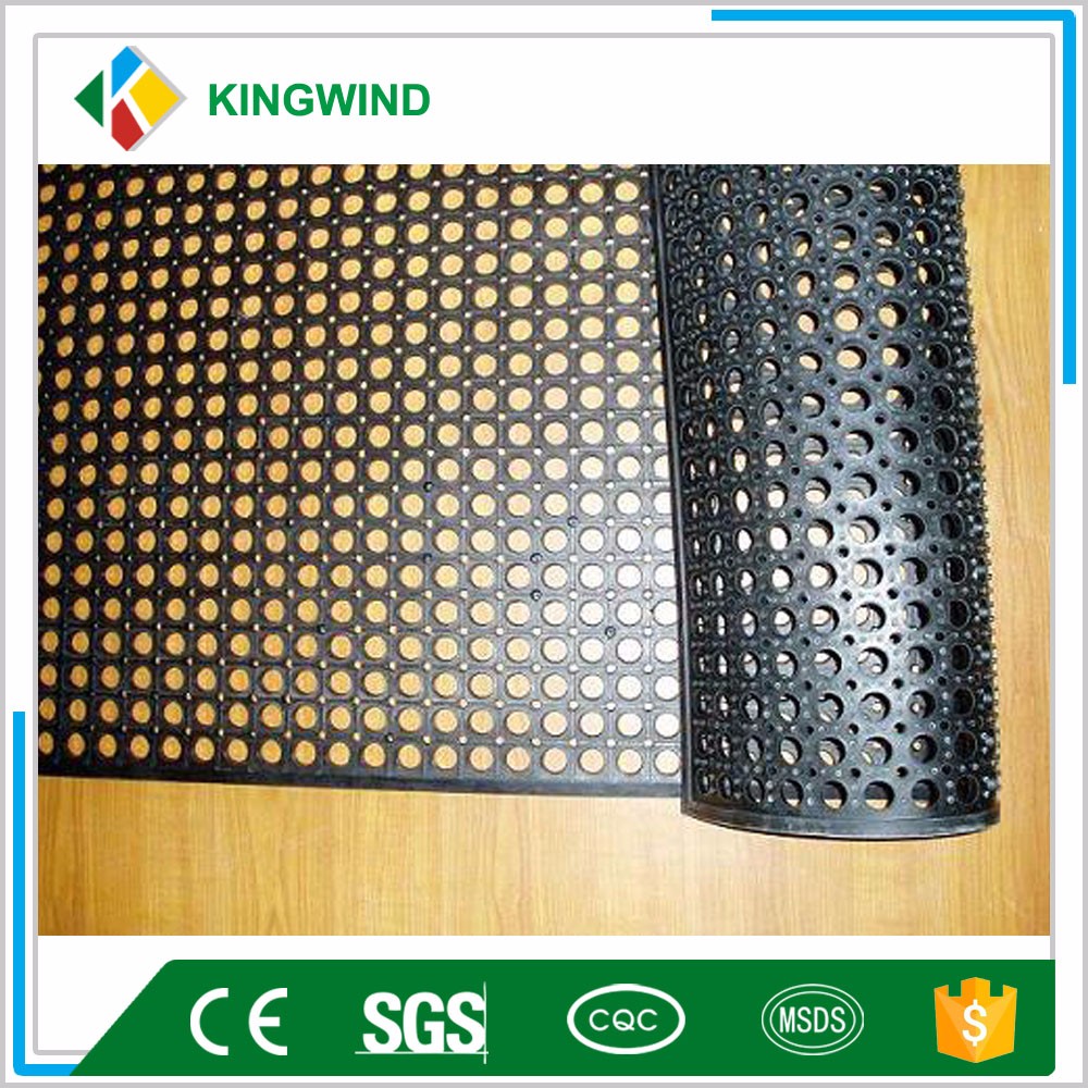 Anti-Fatigue Floor Interlocking Rubber Floor Chef's Nitrile Rubber Anti-Slip Rubber Mats