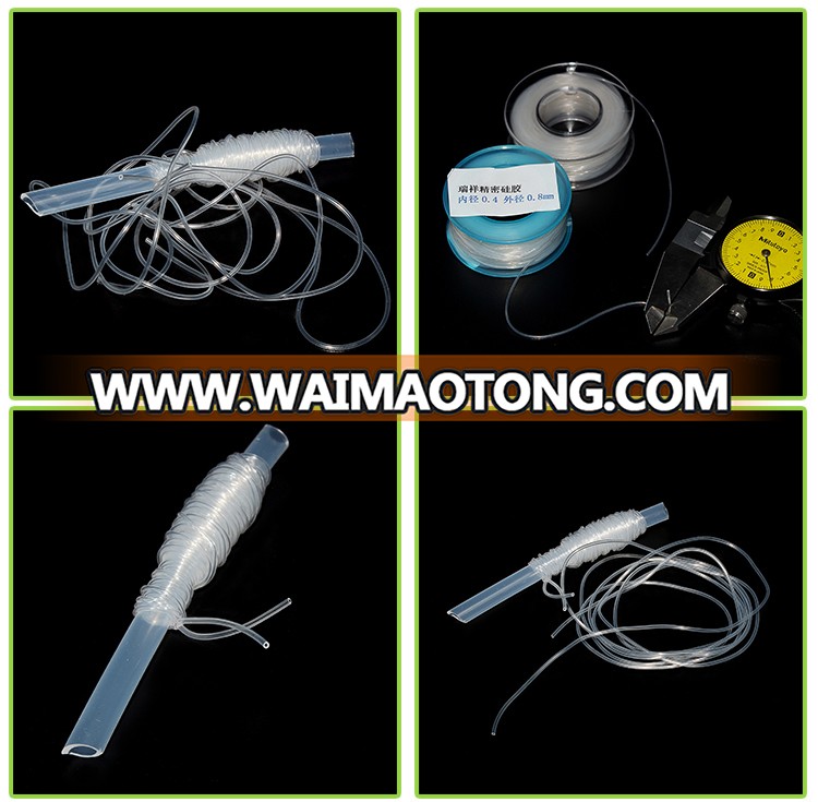 0.4*0.8 medical capillary silicone tube for Artificial eye