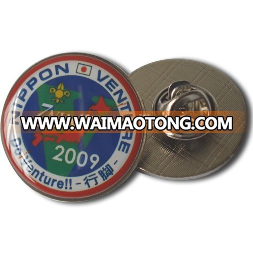 Promotional cheap lapel custom metal badge pin