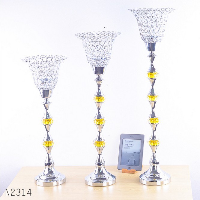 crystal candleholder wrought iron candleholders candleholderJC-09