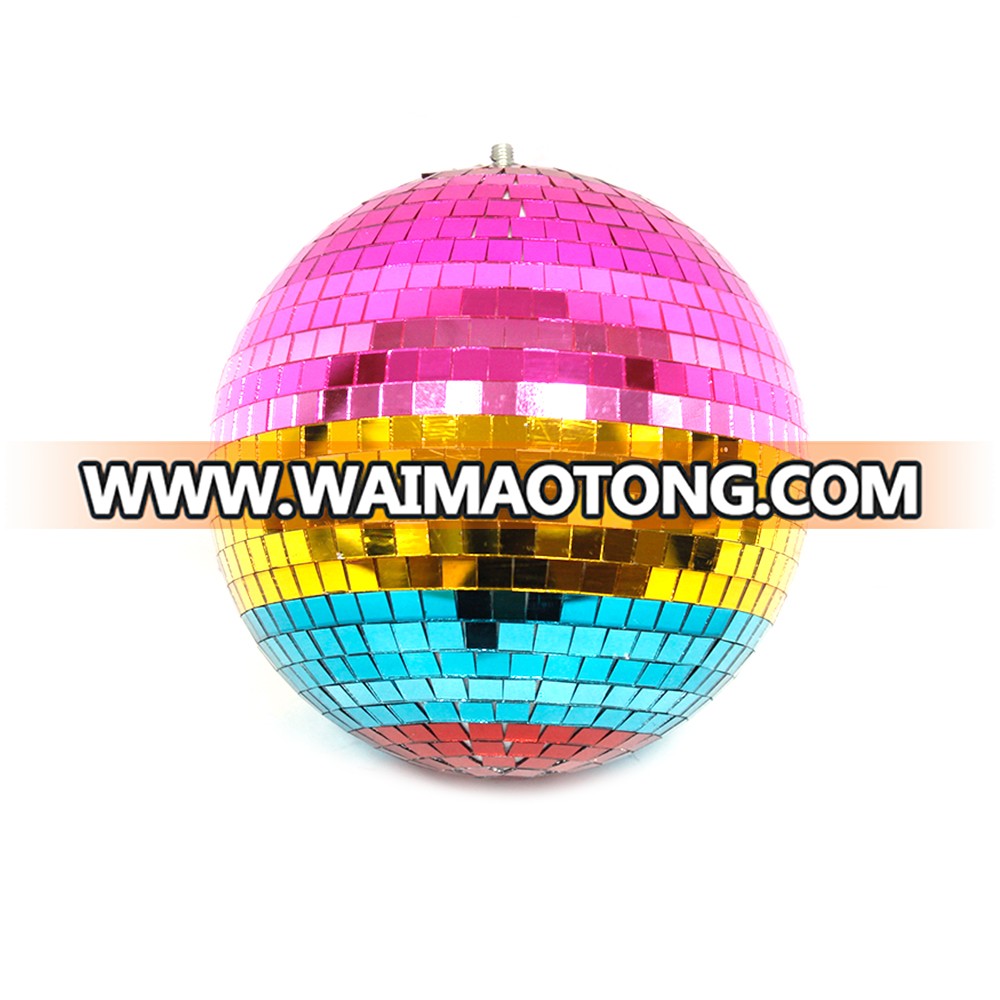 20cm Hanging Rainbow Colorful Table Disco Ball