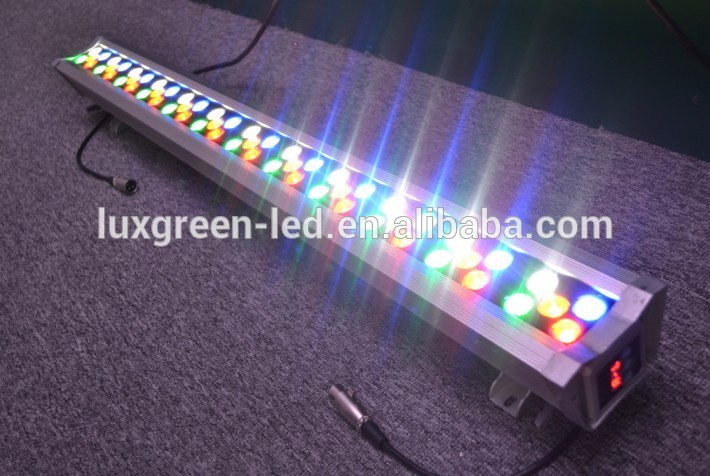 60x3w RGBWA led wall washer light with internal dmx function