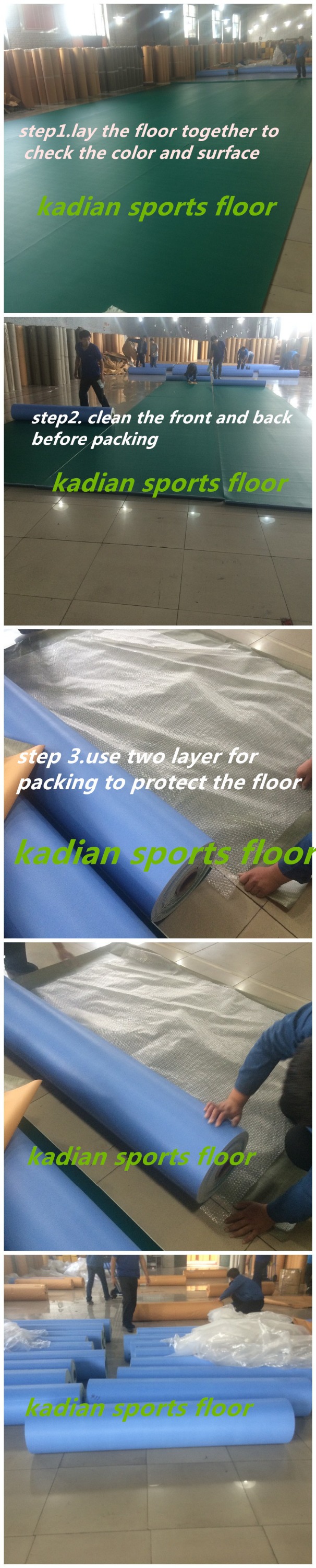 BWF approved rubber badminton sports floor mat indoor sports floor