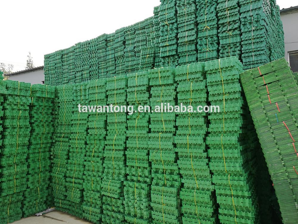 plastic grass paver used for car parking lot