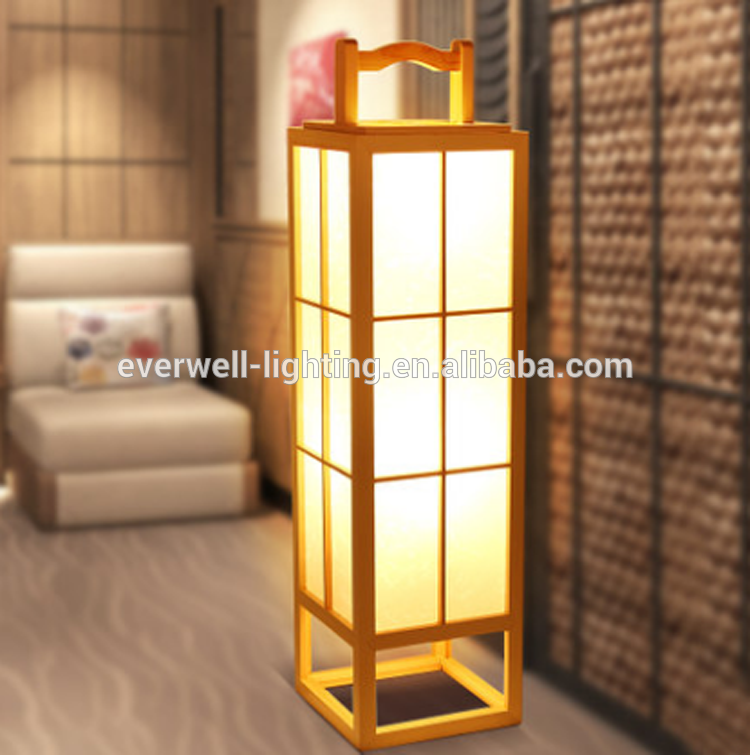 modern  high quality decorative design wooden floor lamp