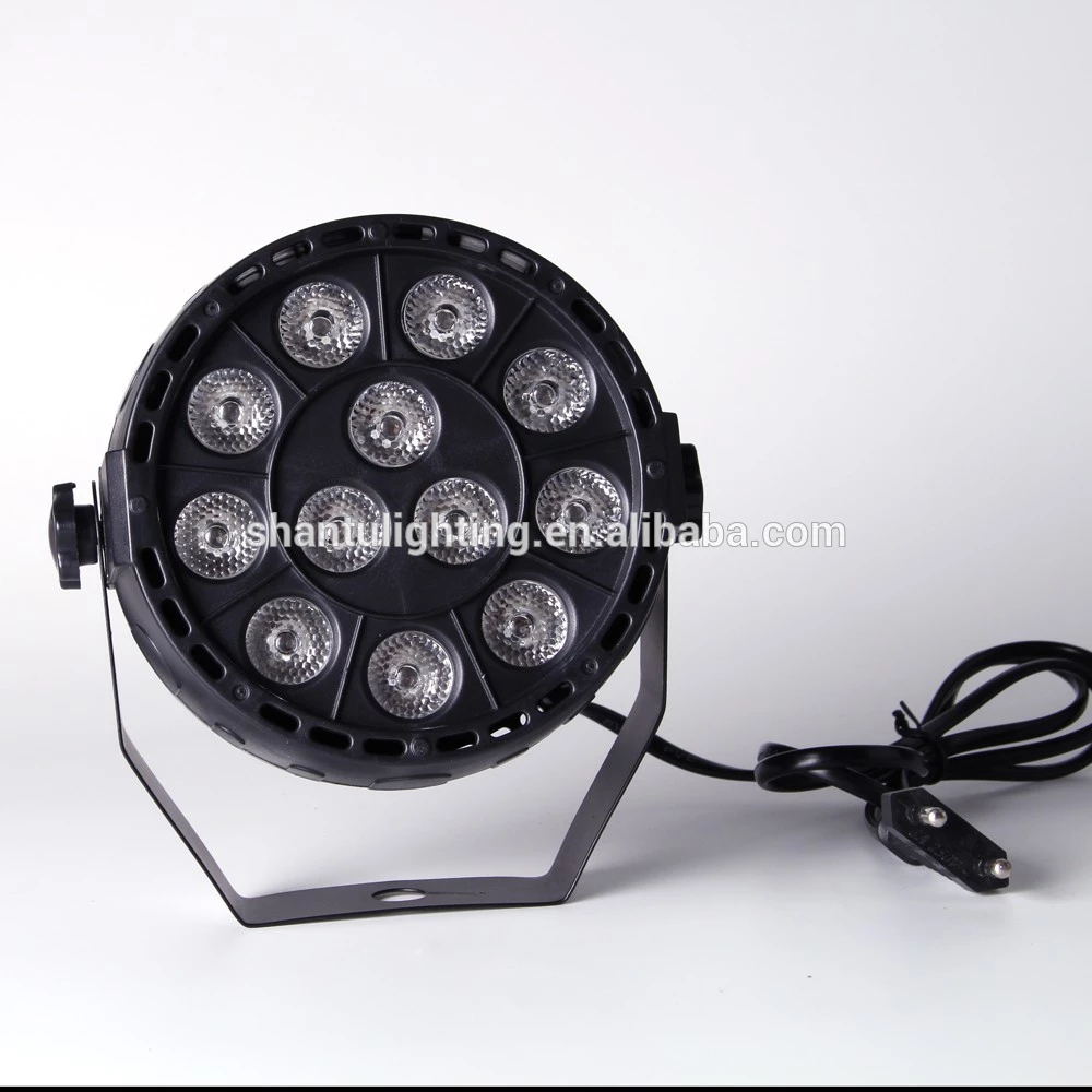 BAISUN 1w*12pcs RGBW led par can light  led stage par lighting for stage light stands