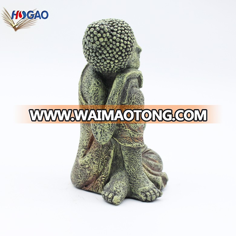 OEM wholesale decorative figurine  statue home decor resin Buddha statue