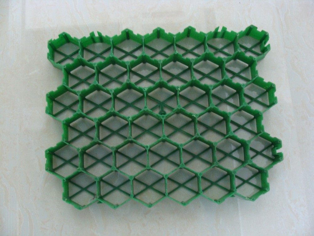 For parking floor HDPE plastic porous grass pavers / paving grass lawn grids