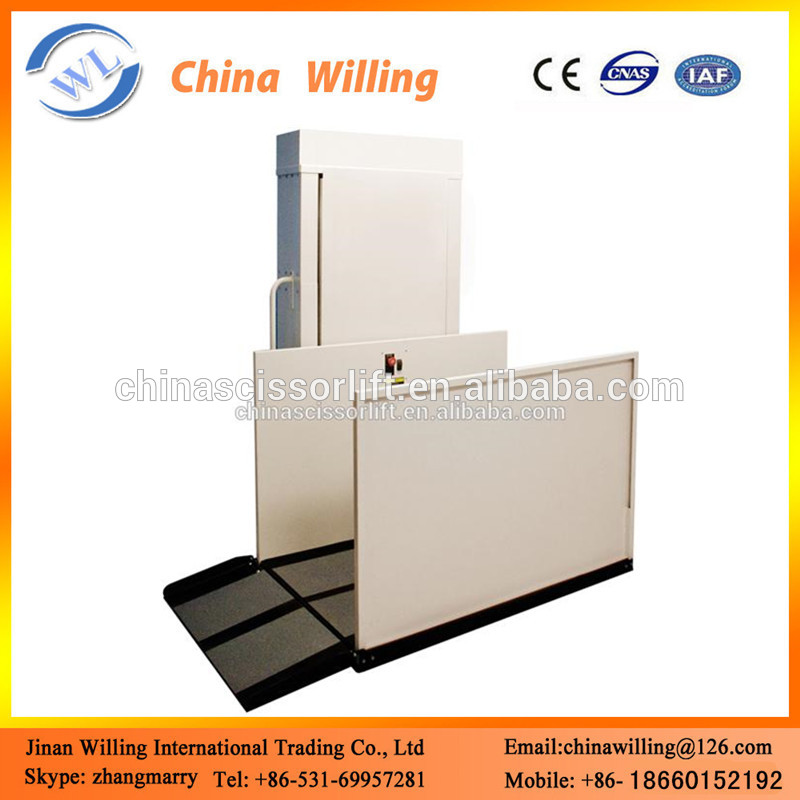 Vertical platform lift Stationary Customized promotional scissor car lift