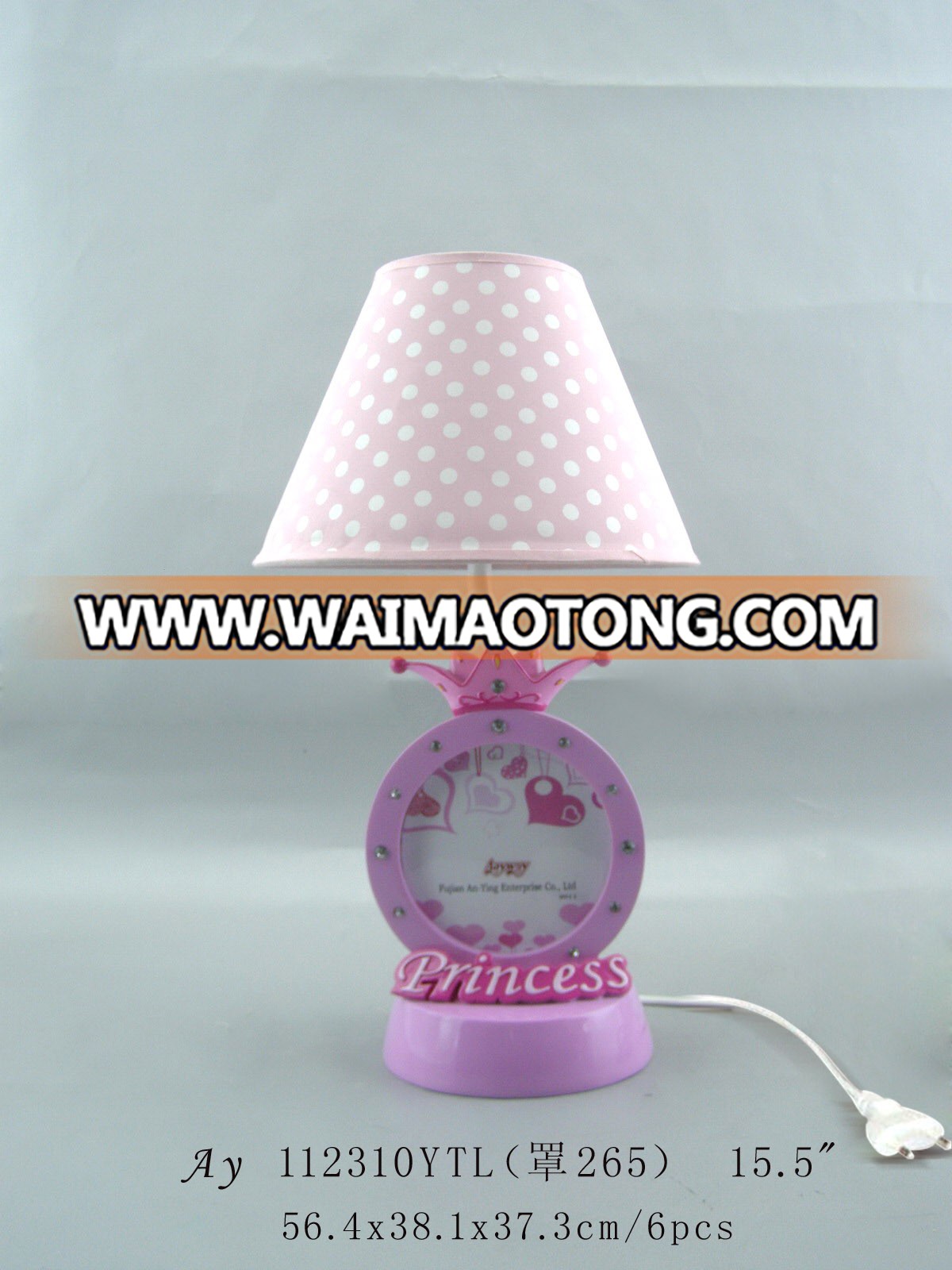 Resin couple weeding souvenir reading bed lamp table lamp