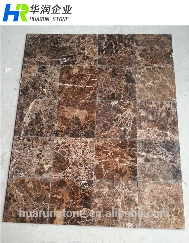 Dark Brown Marble Flooring Tiles, Marron Emperador, Dark Emperador Marble Composite Tiles