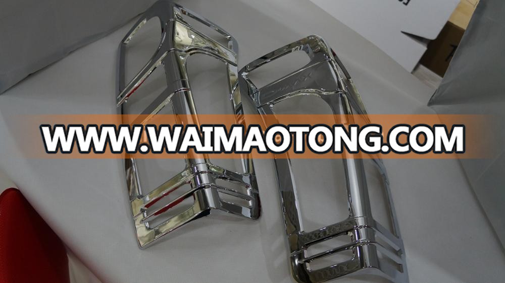 Chrome Tail lamp cover for 2012-2014 D-MAX chrome kit