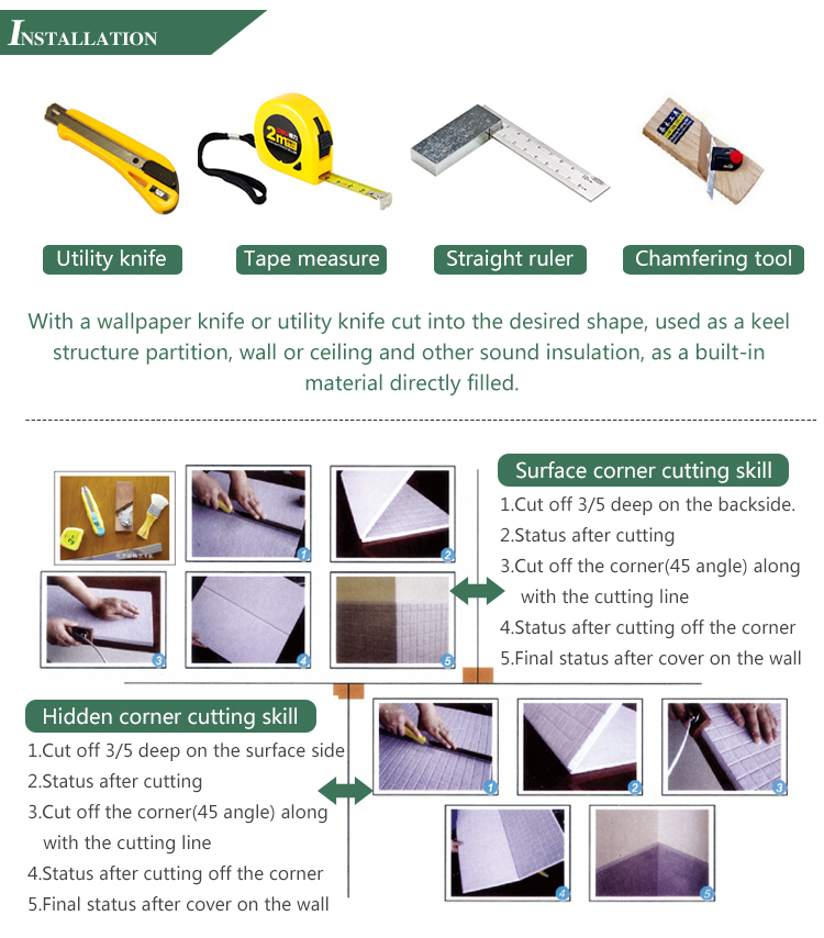 TianGe 12 mm plain pet panels accept oem eco-friendly polyester acoustic panels Fireproof Sound absorbing LED shade housing