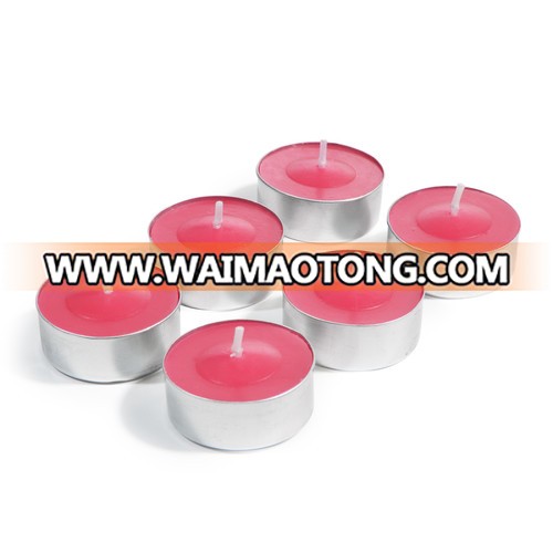 machine making tealight candle / unscent white tea light candles