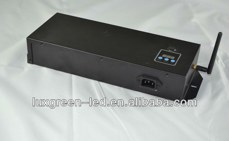 4ch wireless DMX led controller with sound control function 220v input 24v output