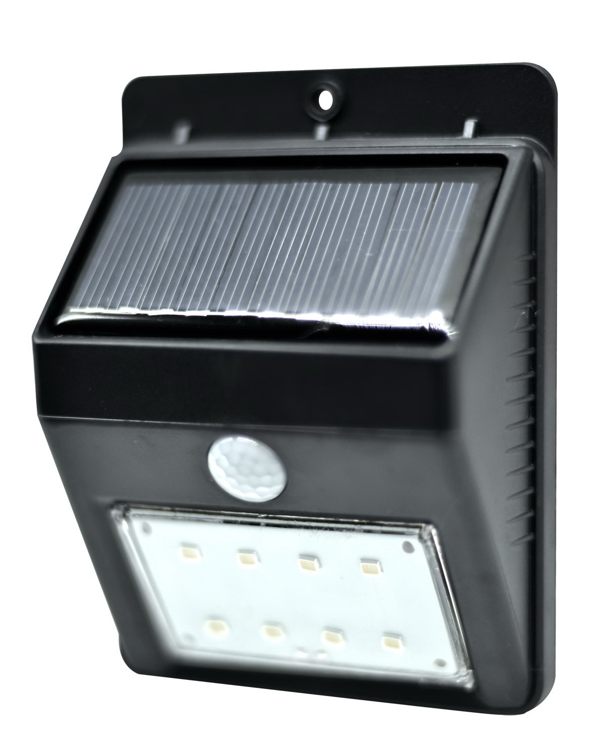 8LED led solar power pir motion sensor wall light garden light