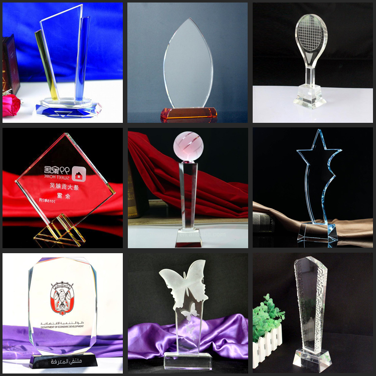 Wholesale crystal stars trophy and award k9 crystal