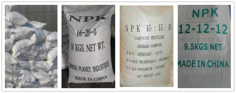 NPK compound fertilizer- 15-15-15 , 20-20-20 ,16-20-0