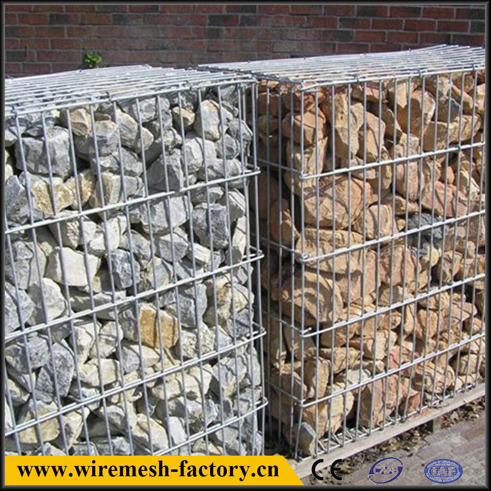 single twisted gas generator round welded gabion box