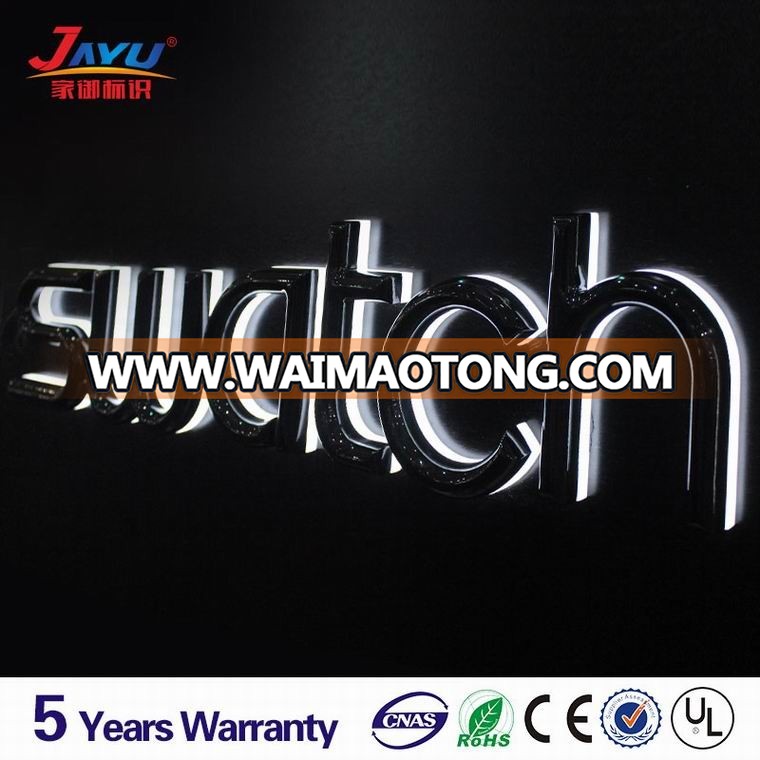 Business proposal 3D changeable led light letter sign