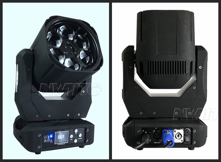 New 6x40w  beam wash zoom kaleidoscope  bee eye led moving head light