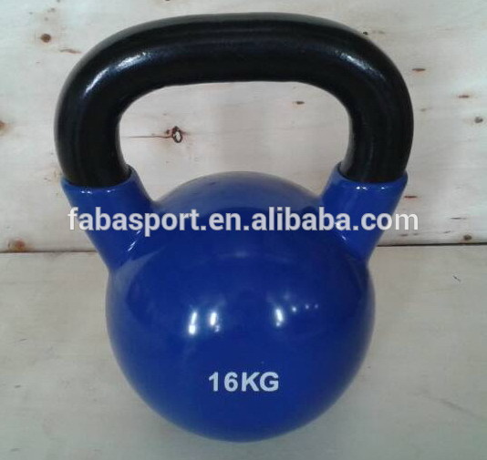 Vinyl Coated Cast Iron Kettlebells