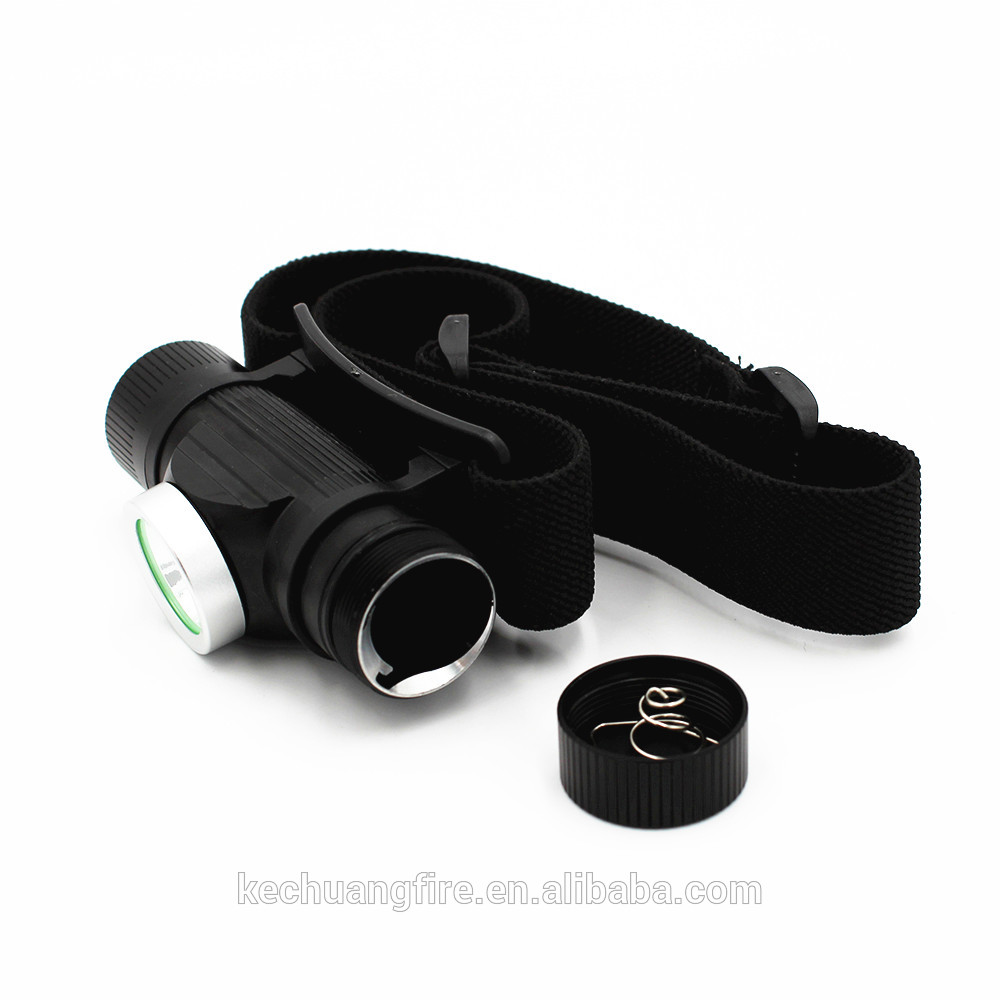 Factory Rechargeable Aluminum Alloy 1200lm Super Bright LED Headlamp With 18650 lion battery