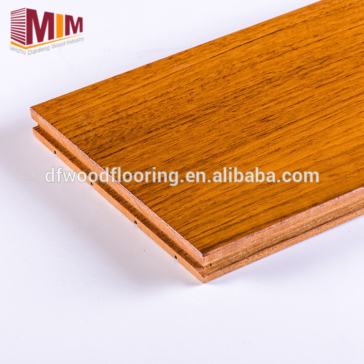 2017 UV Coating Finished Burma Teak Hardwood & Solid Wood Flooring